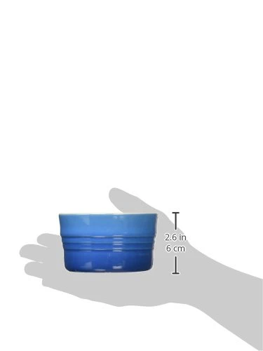 Le Creuset Stoneware Stackable Ramekin, 7 Oz., Marseille 5 Le Creuset Stoneware Stackable Ramekin, 7 Oz., Marseille - Image 3