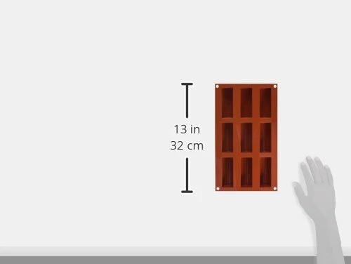 Silikomart Silicone Classic Collection Mold Shapes, Roll, Medium 5 Silikomart Silicone Classic Collection Mold Shapes, Roll, Medium - Image 3