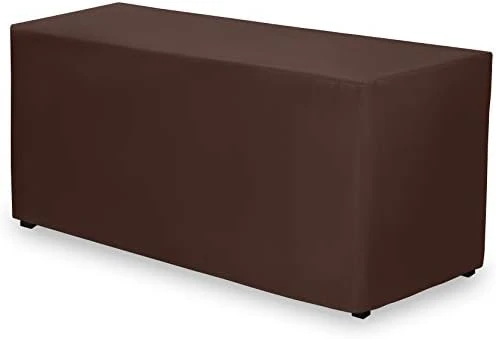 Fitted Tablecloth - 72 X 30 Inch - White Fitted Rectangle Table Cloth For 6 Foot Table In Washable Polyester - Great For Buffet Table, Parties, Holiday Dinner, Wedding & Trade Show 17 Fitted Tablecloth - 72 X 30 Inch - White Fitted Rectangle Table Cloth For 6 Foot Table In Washable Polyester - Great For Buffet Table, Parties, Holiday Dinner, Wedding & Trade Show - Image 15