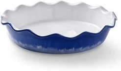 Pie Pan Porcelain Pie Dish Pie Plate Ceramic Deep Dish Pie Pan Non-Stick Pie Pans -Wilton Shop 31SapAiujFL. AC