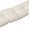 The Gripper Omega Non-Slip Tufted Bench Cushion For Indoor Furniture, Entryway Storage, Bay Window, Corner Nook Or Piano Seat, 35 Inches, 01 Ivory -Wilton Shop 31TOQx2Nn5L