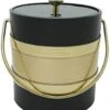 Mr. Ice Bucket 3-Quart Two Tone Ice Bucket, White And Gold -Wilton Shop 31TQfrRh8L. AC