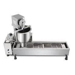 Commercial Automatic Single Row Donut Maker Machine, 7L Hopper Electric Frying Donuts Maker With 3 Sizes Moulds, 110V Doughnut Making Machine With Intelligent Control Panel (800PCS/H) -Wilton Shop 31TS3FUK9EL