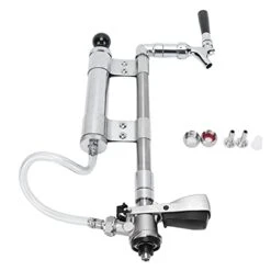 Beer Dispenser Stainless Steel Beer Keg Pump Drinks And Beverage Dispenser S Type Beer Party Pump For Party Bar Home Brewing Craft Beer