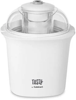 By Cuisinart ICM100TRD Ice Cream Maker, 8.71"(L) X 8.71"(W) X 10.49"(H), Red -Wilton Shop 31TrPzRhsaL. AC