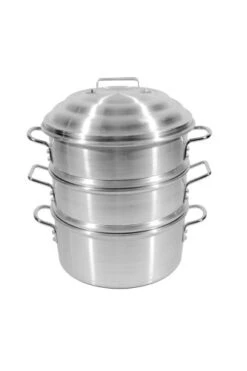 Town Food Service 14 Inch Aluminum Steamer Set