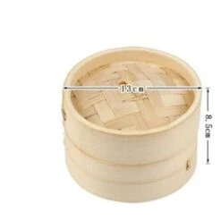 FUUIE Wok Pan Wedding Supplies Wedding Room Decoration Early Born Son Steamer Decoration Multi Purpose Bamboo Steamer Steamer -Wilton Shop 31UqEppCCHL