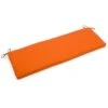 Indoor/Outdoor Bench Cushion, 60" Wide, Tangerine Dream -Wilton Shop 31Uz1r9L5yL