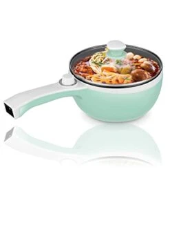 Electric Hot Pot Nonstick Mini - 1.5L With Power Adjustment (Egg Rack Included), Nozaya