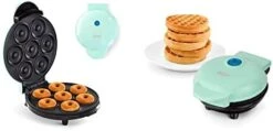 Dash Mini Donut Maker Machine For Kid-Friendly Breakfast, Snacks, Desserts & More With Non-stick Surface, Makes 7 Doughnuts - Aqua -Wilton Shop 31VIvcH3L. AC