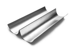 Italian Bread Pan, Tin-Plated Steel, 15-Inch