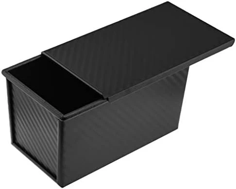 Pullman Loaf Pan With Lid Non Stick Pan - 1lb Dough Bread Pan Toast Mold For Sandwich Bread - Banana Bread Or Sourdough Bread & Loaf Pans - Bread Mold For Baking Toast Pan Aluminum Alloy Pullman Pan 4 Pullman Loaf Pan With Lid Non Stick Pan - 1lb Dough Bread Pan Toast Mold For Sandwich Bread - Banana Bread Or Sourdough Bread & Loaf Pans - Bread Mold For Baking Toast Pan Aluminum Alloy Pullman Pan - Image 2