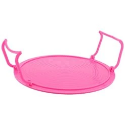 Multifunctional Plastic Steaming Dish, Microwave Oven Tray Rack, Cooking Tray Rack, Microwave Oven Heating Layered Steaming Rack For Saving Energy(Red), Steaming Dish Microwave Oven Tray Rack Mul -Wilton Shop 31VxstznDXS