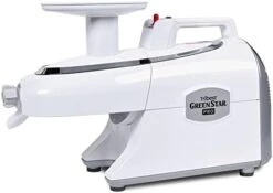 Jumbo Twin Gears GS-P502 Greenstar Pro Commercial Heavy Duty Juice Extractor, Gray, Pack Of 1 -Wilton Shop 31WR2XvZibL. AC