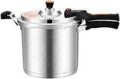 Pressure Cooker, Household Gas Explosion-Proof Thickened Small And Micro Pressure Pot, Stainless Steel, Suitable For All Hob Types Including Induction Large Capacity (Size : 5L) -Wilton Shop 31WmgwlveS. AC 3