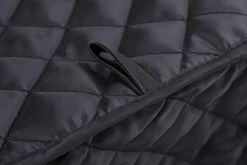 4-Slice Toaster Cover, Kitchen Small Appliance Cover, Universal Size Microwave Oven Dustproof Cover(Black)