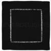 6" Black Linen Hemstitch Cocktail Napkins - 12 Pack - 100% Linen -Wilton Shop 31XIDf1yZQL