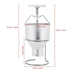 Donut Depositor Manual Donut Dispenser Donut Dropper 2.5L Large Capacity Stainless Steel Donut For Home Restaurant -Wilton Shop 31XSR7LXUJL 2