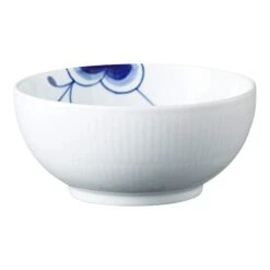 Royal Copenhagen Oyal Copenhagen 1017352 Blue Fluted Mega Bowl, 5.1 Inches (13 Cm), Wedding Gift