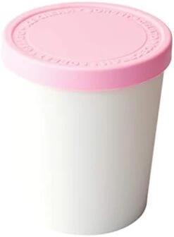 Sweet Treat Ice Cream Tub (Raspberry) - 1 Quart Reusable Plastic & Silicone Container For Homemade Ice Cream & Freezer Food Storage / Dishwasher-Safe & BPA-Free 15 Sweet Treat Ice Cream Tub (Raspberry) - 1 Quart Reusable Plastic & Silicone Container For Homemade Ice Cream & Freezer Food Storage / Dishwasher-Safe & BPA-Free -Wilton Shop 31XlXPPZXrL. AC