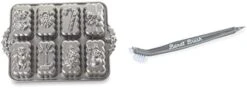 Nordic Ware Holiday Mini Loaves Pan & Wildflower Loaf Pan, 6-Cup, Toffee 21 Nordic Ware Holiday Mini Loaves Pan & Wildflower Loaf Pan, 6-Cup, Toffee -Wilton Shop 31Y2qx7MR3L. AC