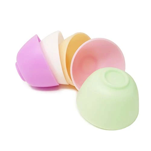 5PCS Silicone Mixing Bowls Prep And Serve Bowls For Mixing Facial Mask Or Holding Ingredient (8.5×5CM) 3 5PCS Silicone Mixing Bowls Prep And Serve Bowls For Mixing Facial Mask Or Holding Ingredient (8.5×5CM)