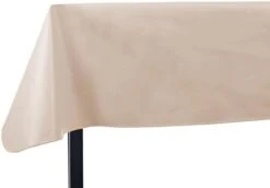 Heavy Duty Vinyl Rectangle Or Square Tablecloth – 6 Gauge Heavy Duty Tablecloth – Flannel Backed – Wipeable Tablecloth With Vivid Colors & Many Sizes 52 X 70 Sand -Wilton Shop 31YQvpJrB4L. AC