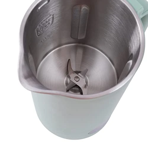 Automatic Soy Milk Machine Fruit Juicer Vegetable Blender Filter Soybean 350ml Machine Bean Breaker Soy Milk Maker Automatic Cleaning Nutrition Maker (Green) 6 Automatic Soy Milk Machine Fruit Juicer Vegetable Blender Filter Soybean 350ml Machine Bean Breaker Soy Milk Maker Automatic Cleaning Nutrition Maker (Green) - Image 4