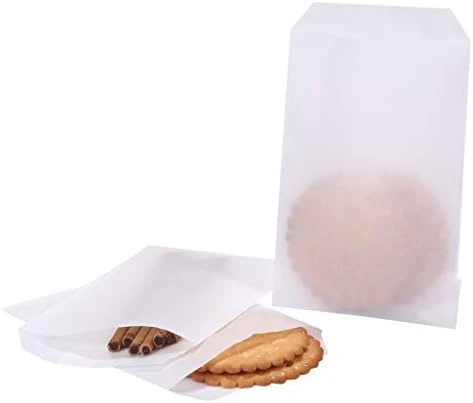 Flat Glassine Waxed Paper Treat Bags 4x6 Semi-Transparent For Bakery Cookies Candies Dessert Chocolate Party Favor, Pack Of 100 By Quotidian (4'' X 6'') 16 Flat Glassine Waxed Paper Treat Bags 4x6 Semi-Transparent For Bakery Cookies Candies Dessert Chocolate Party Favor, Pack Of 100 By Quotidian (4'' X 6'') - Image 14