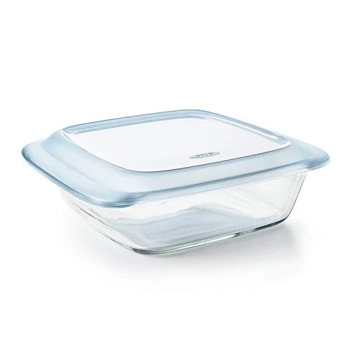 OXO Good Grips Glass 2 Qt Baking Dish With Lid 3 OXO Good Grips Glass 2 Qt Baking Dish With Lid