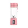 Portable Blender,Portable Juicer,Fruit Mixer - 6 Blades In 3D, 380ml Fruit Mixing Machine With USB Charger Cable（Pink） -Wilton Shop 31ZGy2r5XPL