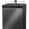 Kegco 3PK309X-2 Keg Dispenser, 2 Tap, Black Stainless Steel -Wilton Shop 31ZPErIqL9L