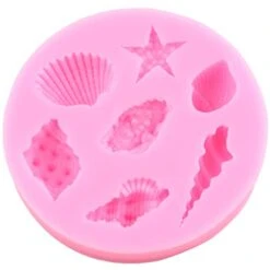 Marine Theme Cake Fondant Silicone Mold Seashell Conch Starfish Coral Molds For Cake Decorating Cupcake Topper Candy Chocolate Gum Paste Polymer Clay Set Of 4 14 Marine Theme Cake Fondant Silicone Mold Seashell Conch Starfish Coral Molds For Cake Decorating Cupcake Topper Candy Chocolate Gum Paste Polymer Clay Set Of 4 -Wilton Shop 31Zj0tqqoIL