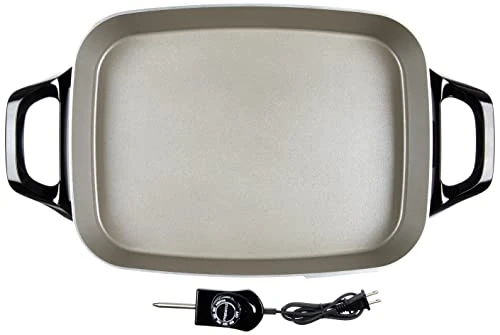 Presto , Grey Ceramic 06856" Electric Skillet, 16" 6 Presto , Grey Ceramic 06856" Electric Skillet, 16" - Image 4