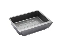 Smart Vertical Stacking Roasting Tin With Non Stick Finish, 41 X 33 X 8.5 Cm