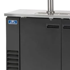 Arctic Air ADD60R-2 61" Double Tap Direct Draw Draft Beer Cooler/Dispenser/Kegerator, Black, 115v -Wilton Shop 31amIaRx6YL