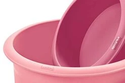 Lurch Germany FlexiForm Silicone Round Cake Mold Set Of 3 | ø 3.3 ø 5.9 ø 8 - Pink -Wilton Shop 31b78uivdiL