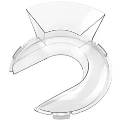 UPGRADED KN1PS Pouring Shield With Snap For W10616906 Mixer Bowl Or Brushed Stainless Steel Tilt Head Stand Mixer Bowl, Replace W11312468 W11298367 WPW10616906