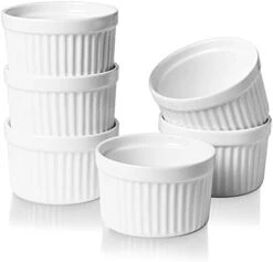 Ramekins - Porcelain Ramekins For Creme Brulee Dishes,Dipping Sauces,Baking Pudding Cups, Souffle Bowl,Oven Safe, Set Of 6 (4OZ, White) 15 Ramekins - Porcelain Ramekins For Creme Brulee Dishes,Dipping Sauces,Baking Pudding Cups, Souffle Bowl,Oven Safe, Set Of 6 (4OZ, White) -Wilton Shop 31bRQPdbMVS. AC