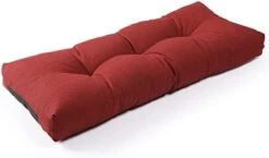 LokGrip Non Slip Tufted Memory Foam Bench Cushion, FadeShield Water Resistant Durable Thicken Outdoor/Indoor Bench Seat Pads 36x14x4 Inch, Heather Grey -Wilton Shop 31bSy6yz nL. AC