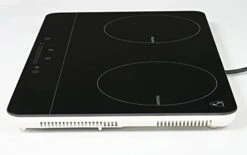 2 Burner Double Dual 24 Inch Induction ULTRA SLIM Electric Stove Top Ceramic Cooktop White 120V 1800W IN-DD18-120S 12 2 Burner Double Dual 24 Inch Induction ULTRA SLIM Electric Stove Top Ceramic Cooktop White 120V 1800W IN-DD18-120S -Wilton Shop 31bk5xSxi5L