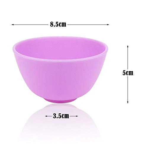 BILLIOTEAM 10 PCS Multi Colorful Silicone Mixing Bowl,Reusable Prep And Serve Bowls Condiment Bowls Facial Mask Bowl For Skincare,DIY Craft,Resin,Acrylic Painting 5 BILLIOTEAM 10 PCS Multi Colorful Silicone Mixing Bowl,Reusable Prep And Serve Bowls Condiment Bowls Facial Mask Bowl For Skincare,DIY Craft,Resin,Acrylic Painting - Image 3