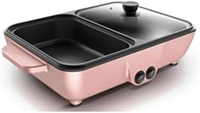 WAZTT Home And Travel Non-Stick Frying Pan Dual Purpose Electric Grill With Hot Pot Cooking Pot Cooking Pot (Color : D, Size : 34.5 * 22 * 8cm) 8 WAZTT Home And Travel Non-Stick Frying Pan Dual Purpose Electric Grill With Hot Pot Cooking Pot Cooking Pot (Color : D, Size : 34.5 * 22 * 8cm) - Image 6