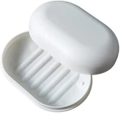 Soap Container Travel Travel Handmade Soap Box Super Seal With Lid Soap Box With Lid Leak-Proof Water Candy Color (Color : Light Blue) -Wilton Shop 31cuGxt9HAL. AC