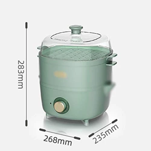 MJWDP Electric Steamer Household Small Breakfast Machine Double-layer Large Capacity Multi-function Steamer Automatic Power-off Steamer 4 MJWDP Electric Steamer Household Small Breakfast Machine Double-layer Large Capacity Multi-function Steamer Automatic Power-off Steamer - Image 2