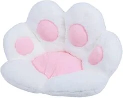 Cat Paw Cushion Plush Lazy Sofa Seat Cushion Cute Cozy Floor Pillow Pads For Living Room Bedroom Dining Room Balcony Chair Cushion(Pink) -Wilton Shop 31dQdJaRKJL. AC