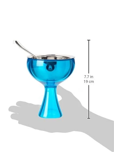 Alessi Big Love Bowl+Spoon, Blue 7 Alessi Big Love Bowl+Spoon, Blue - Image 5