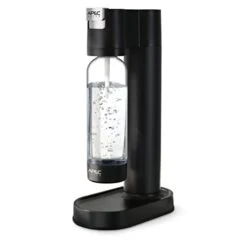 Parkle Home Soda Maker - Quickly Carbonates Water To Make Any Drink Fizz Into Bubbly Soda/Water, Premium 0.8L PET Bottle (CO2 Cylinder NOT Included)
