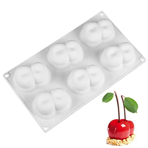 Silicone Fondant Chocolate Baking Mould Tool Bakeware With Lids Set(White) 5 Silicone Fondant Chocolate Baking Mould Tool Bakeware With Lids Set(White) - Image 3