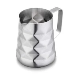 Stainless Steel Prismatic Designed Espresso Steaming Milk Frothing Pitcher, 20oz/600ml Milk Coffee Cappuccino Latte Art Frothing Pitcher Barista Milk Jug Cup Coffer Maker Accessories 12 Stainless Steel Prismatic Designed Espresso Steaming Milk Frothing Pitcher, 20oz/600ml Milk Coffee Cappuccino Latte Art Frothing Pitcher Barista Milk Jug Cup Coffer Maker Accessories -Wilton Shop 31enDfuCtfL